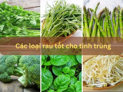 TOP 7 loại rau tốt cho tinh trùng, bạn có biêt?