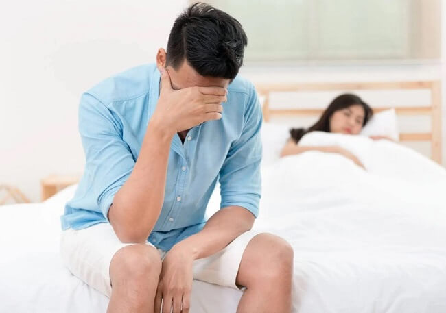 Nam giới yếu sinh lý gặp khó khăn khi quan hệ tình dục