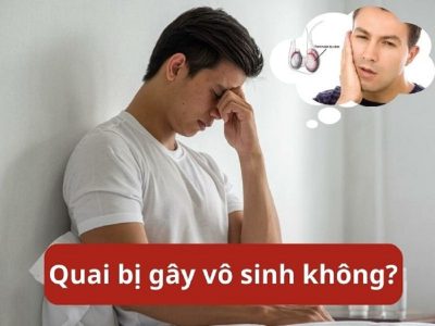 Giải đáp 8 thắc mắc về quai bị gây vô sinh