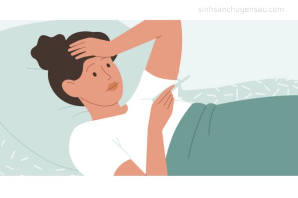 hiệt độ cơ thể tăng nhẹ thường diễn ra trong thời gian ngắn