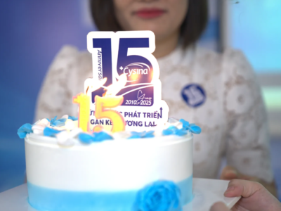 Cysina với 15 năm hành trình bền bỉ vì sức khỏe cộng đồng