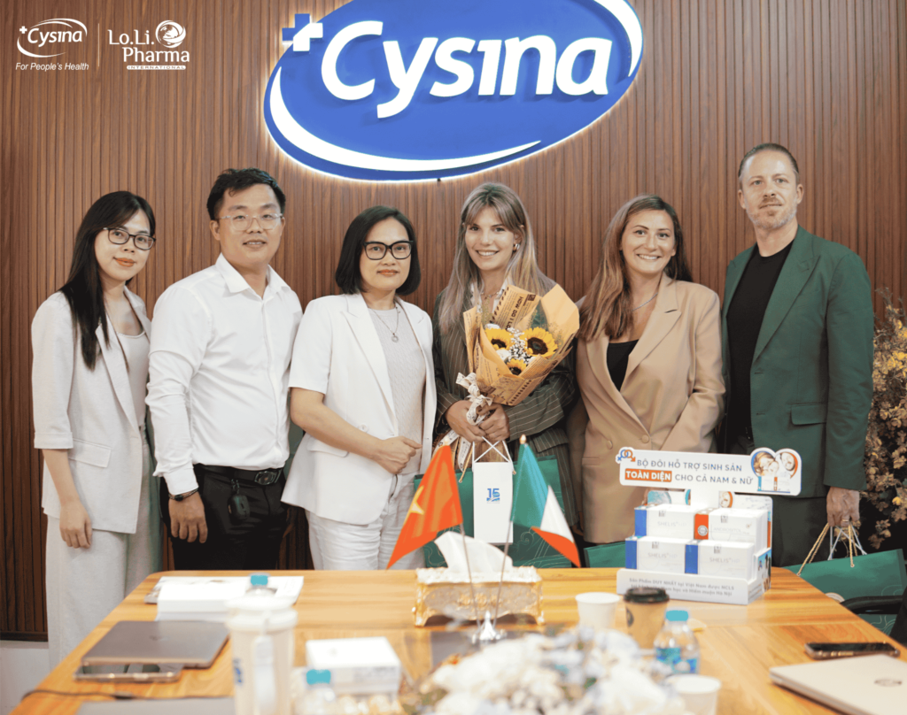 Cysina Việt Pháp là đơn vị phân phối độc quyền của Lo.Li Pharma tại Việt Nam